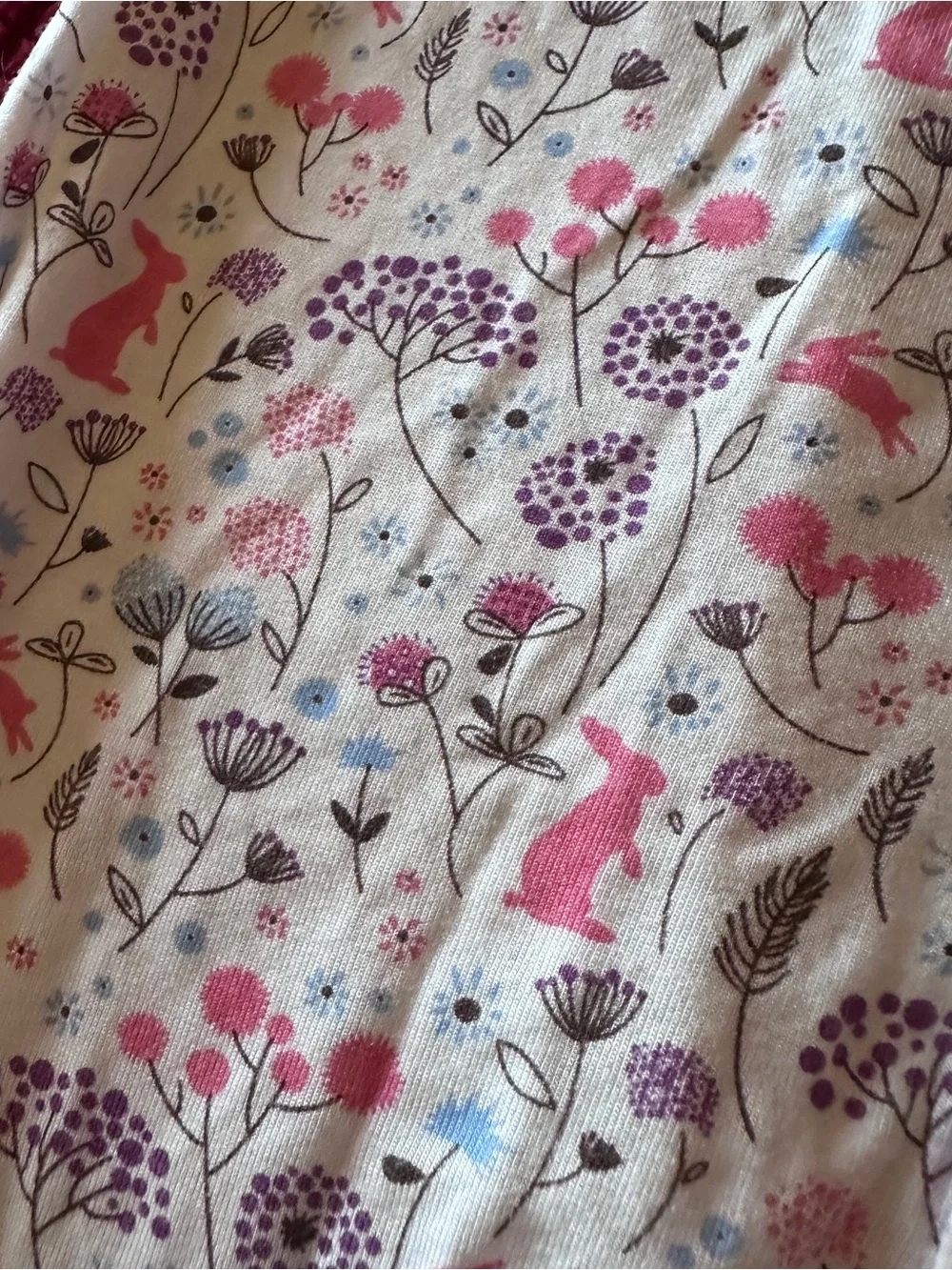 Magnetic Me floral bunny sleeper vguc Newborn